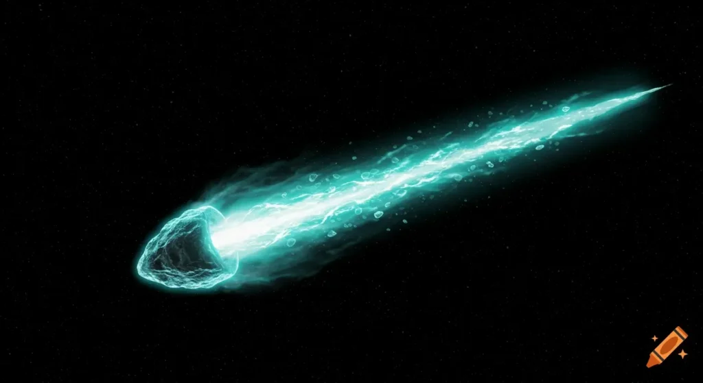 Hubble captures interstellar comet 3I/ATLAS glowing in space with a bright tail