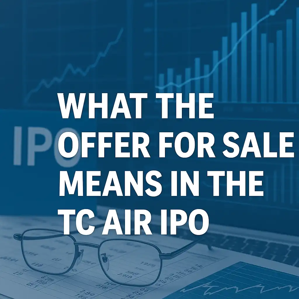 Featured image showing stock market charts, IPO visuals, financial documents, and headline text explaining the Offer for Sale in the Tenneco Clean Air IPO.