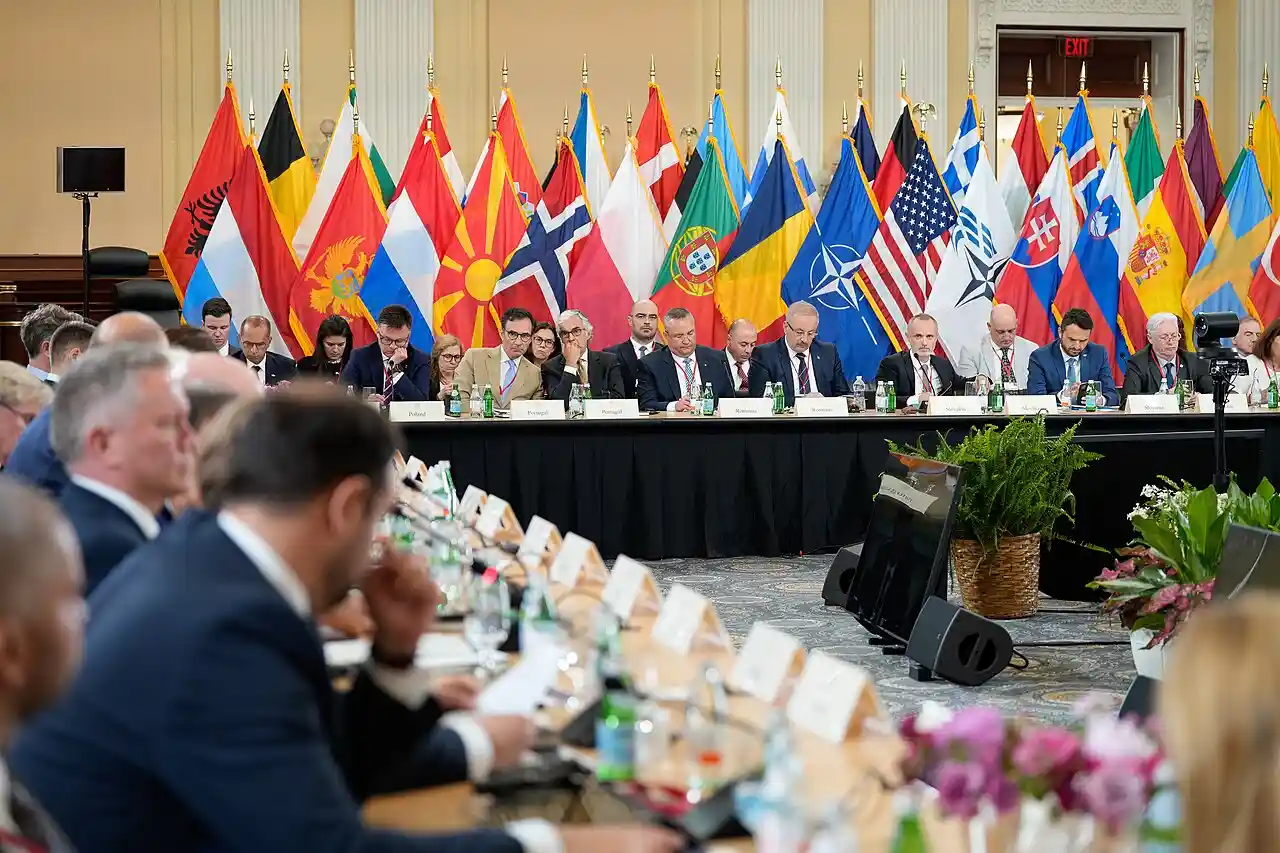 NATO global role highlighted at international summit with leaders discussing global security strategy